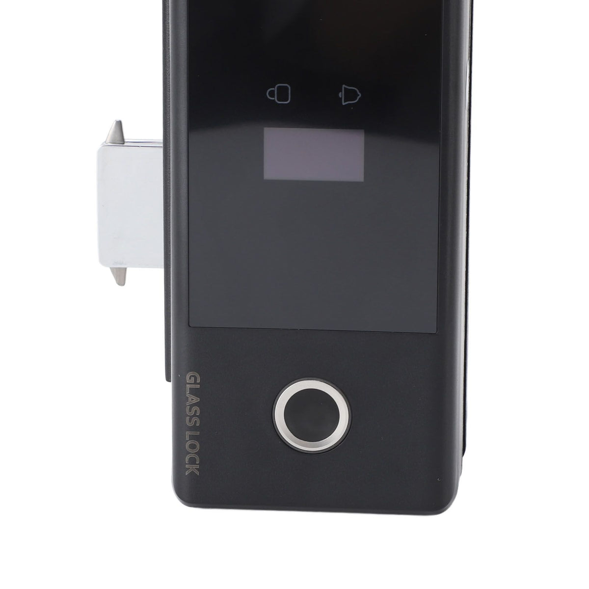 Glass Door Smart Lock Fingerprint Password Card Swiping WiFi Electronic Entry Lock with Key for Wooden Sliding Door