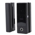 Glass Door Smart Lock Fingerprint Password Card Swiping WiFi Electronic Entry Lock with Key for Wooden Sliding Door