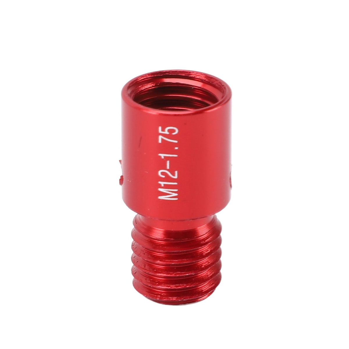 Nut Bolt Thread Checker 12 Metric 14 Inch Nut Bolt Gauge with Case for Narrow Area Red Blue