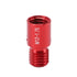 Nut Bolt Thread Checker 12 Metric 14 Inch Nut Bolt Gauge with Case for Narrow Area Red Blue