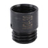 44pcs Nut and Bolt Thread Checker Inch Metric Nut and Bolt Gauges with Case for Size Check On Tricky Narrow Area Black and Silver