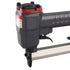 Pneumatic Nailer U Shape Air Nailer with Wrench Portable Nail Stapler Holds 100 Nails for Woodworking Flooring Roofing