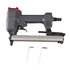 Pneumatic Nailer U Shape Air Nailer with Wrench Portable Nail Stapler Holds 100 Nails for Woodworking Flooring Roofing