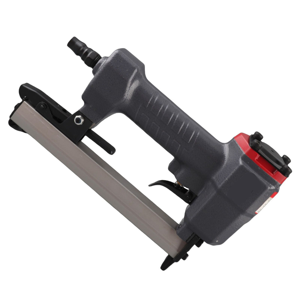 Pneumatic Nailer U Shape Air Nailer with Wrench Portable Nail Stapler Holds 100 Nails for Woodworking Flooring Roofing