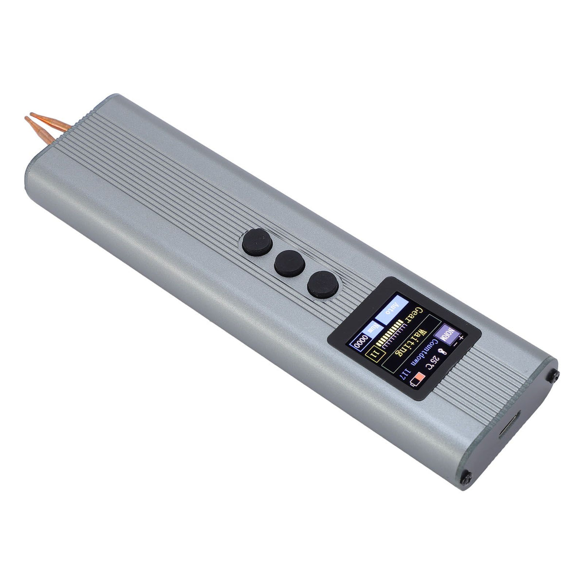 Portable Spot Welder 2200mAh Handheld Spot Welding Machine Aluminum Alloy Miniature Welding Machine for Home