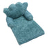 Flip Out Chair Green Fold Out Couch Crown Cute Soft Comfortable Kids Sofa for Boys Girls Home School Kindergarten 2 Layer