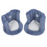 Floor Chair with Back Support Chair Cushion Anti Slip Cute Soft Comfort Velvet Floor Pillow Seating for Office Kids Blue