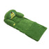Foldable Kids Sofa Cute Cartoon Design Short Plush Soft Comfortable Portable Children Couch for Home Avocado