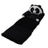 Foldable Kids Sofa Cute Cartoon Design Short Plush Soft Comfortable Portable Children Couch for Home Panda