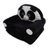 Foldable Kids Sofa Cute Cartoon Design Short Plush Soft Comfortable Portable Children Couch for Home Panda