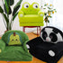 Foldable Kids Sofa Cute Cartoon Design Short Plush Soft Comfortable Portable Children Couch for Home Panda