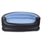 Inflatable Chair PVC and Velvet Water Proof Comfortable Portable Blow Up Couch for Outdoor Blue