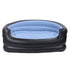 Inflatable Chair PVC and Velvet Water Proof Comfortable Portable Blow Up Couch for Outdoor Blue
