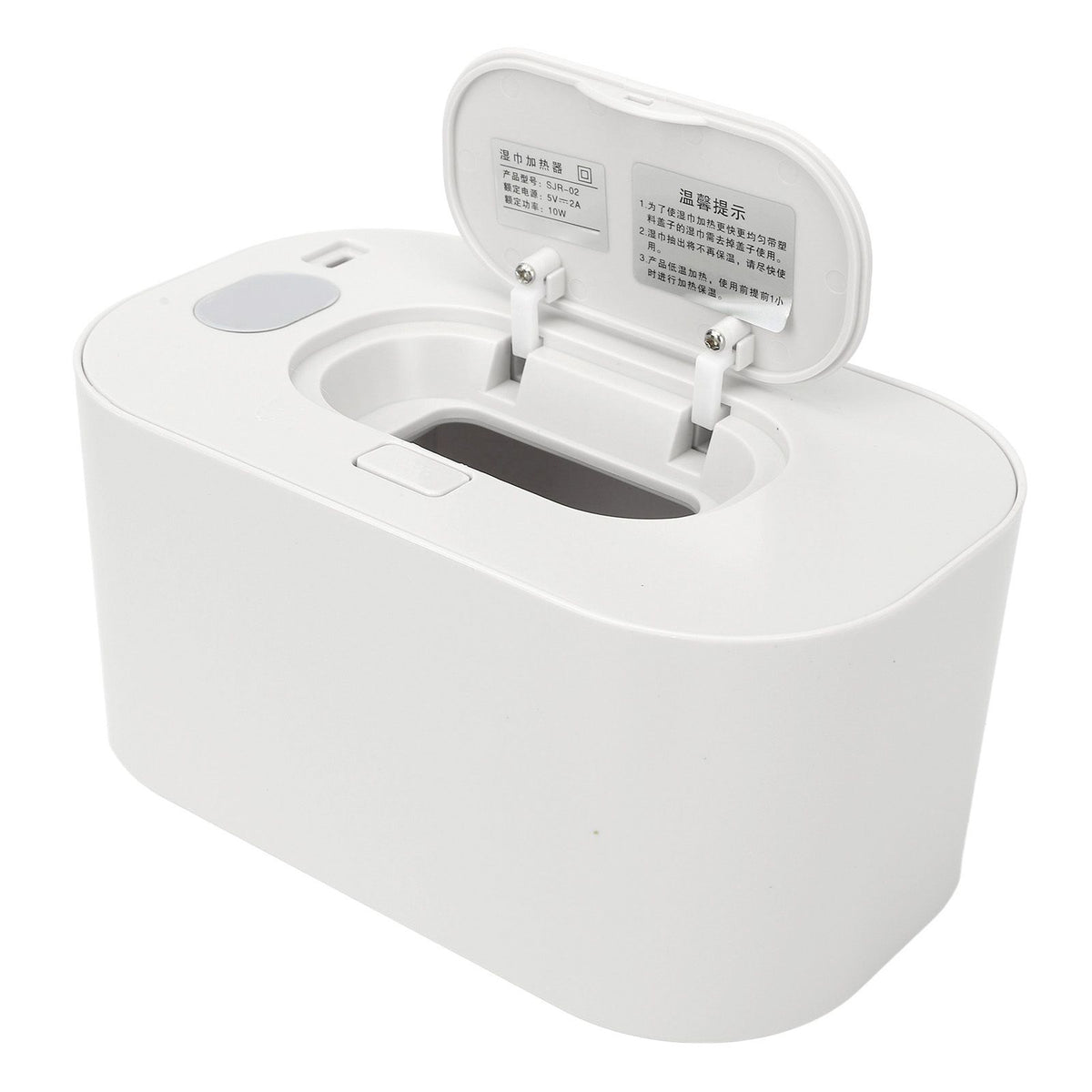 Wet Wipes Heater Portable Household Wet Wipes Heating Box Constant Temperature Wet Wipe Machine White