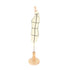 Miniature Dress Form with Stand Wood Base Sewing Mannequin Body Clothing Display Model for Dressmaking and Teaching 1/3 Size