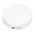 360 Degree Rotating Display Stand Speed and Direction Adjustable USB Powered 22cm Electric Rotating Turntable with Colorful Light White