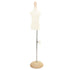 Female Mannequin Torso High Temperature Resistant Height Adjustable Female Mannequin Torso Dress Form with Display Stand 1/6