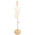 Female Mannequin Torso High Temperature Resistant Height Adjustable Female Mannequin Torso Dress Form with Display Stand 1/6