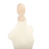 Female Mannequin Torso High Temperature Resistant Height Adjustable Female Mannequin Torso Dress Form with Display Stand 1/3