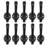 10 Set Coat Hooks Metal Water Proof Heavy Duty Wall Hook for Entryway Bedrooms Bathrooms Kitchens Black
