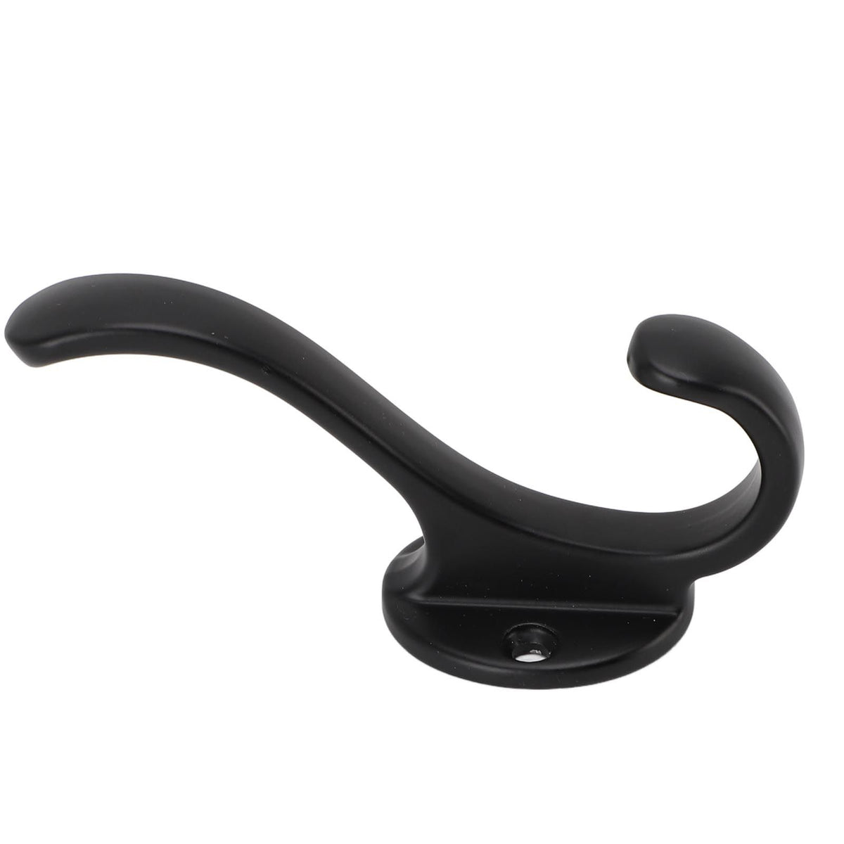 10 Set Coat Hooks Metal Water Proof Heavy Duty Wall Hook for Entryway Bedrooms Bathrooms Kitchens Black