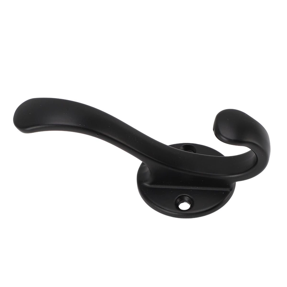 10 Set Coat Hooks Metal Water Proof Heavy Duty Wall Hook for Entryway Bedrooms Bathrooms Kitchens Black