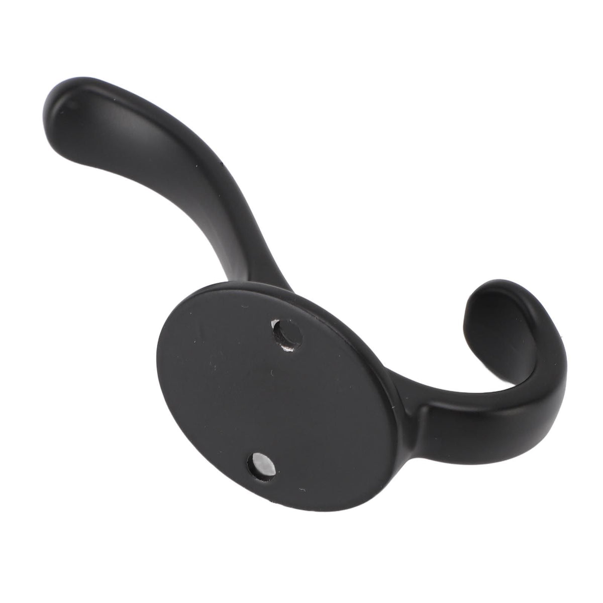 10 Set Coat Hooks Metal Water Proof Heavy Duty Wall Hook for Entryway Bedrooms Bathrooms Kitchens Black