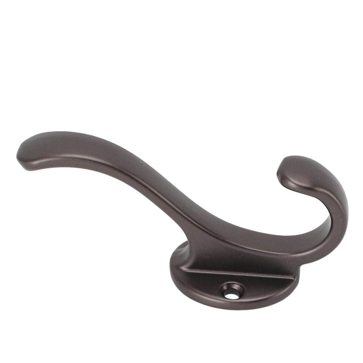 10 Set Coat Hooks Metal Water Proof Heavy Duty Wall Hook for Entryway Bedrooms Bathrooms Kitchens Grey
