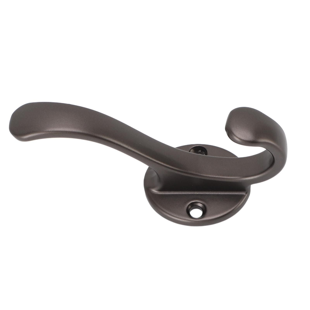 10 Set Coat Hooks Metal Water Proof Heavy Duty Wall Hook for Entryway Bedrooms Bathrooms Kitchens Grey