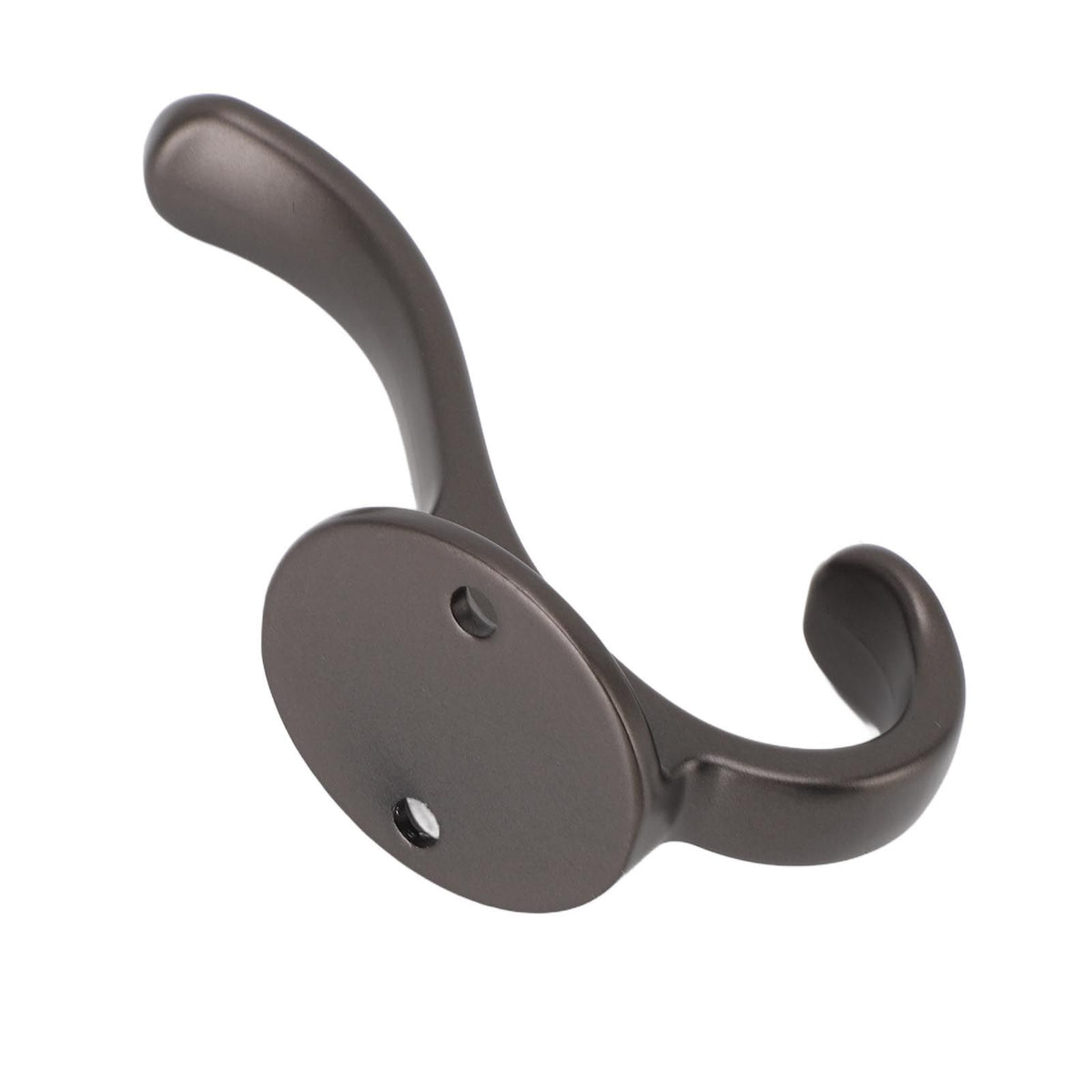 10 Set Coat Hooks Metal Water Proof Heavy Duty Wall Hook for Entryway Bedrooms Bathrooms Kitchens Grey