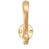 10 Set Coat Hooks Metal Water Proof Heavy Duty Wall Hook for Entryway Bedrooms Bathrooms Kitchens Gold