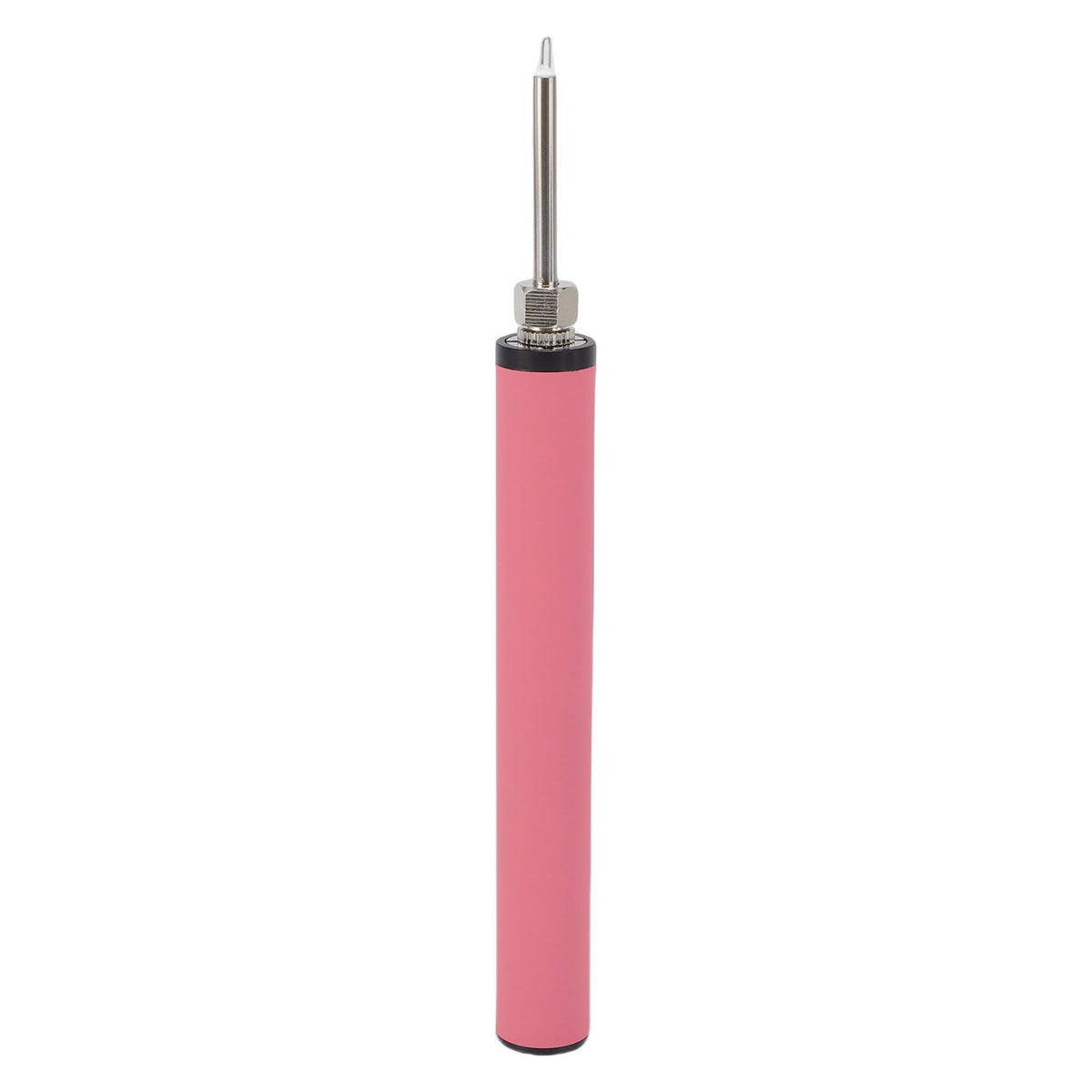 Thread Burning Pen Kit Rechargeable for Jewelry Making Beading Leather Craft Sewing Weaving Stringing Portable Digital Display Pink