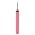 Thread Burning Pen Kit Rechargeable for Jewelry Making Beading Leather Craft Sewing Weaving Stringing Portable Digital Display Pink