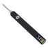 Thread Burning Pen Kit Rechargeable for Jewelry Making Beading Leather Craft Sewing Weaving Stringing Portable Digital Display Black