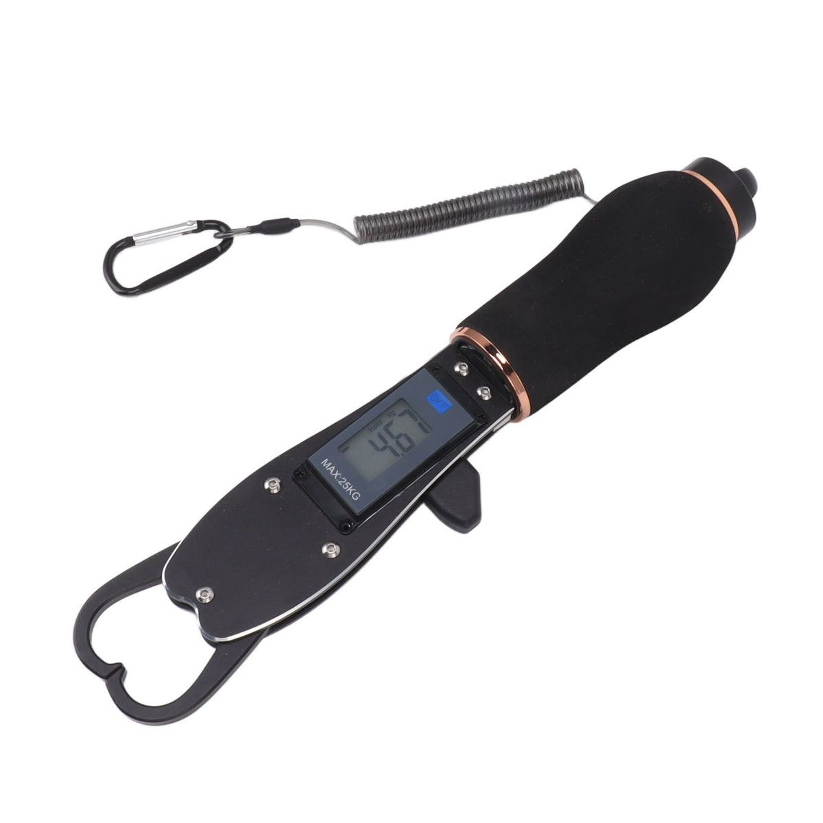 Fish Gripper with Digital Scale Up to 55lb/25kg Loading Capacity for Men Fishing Gear