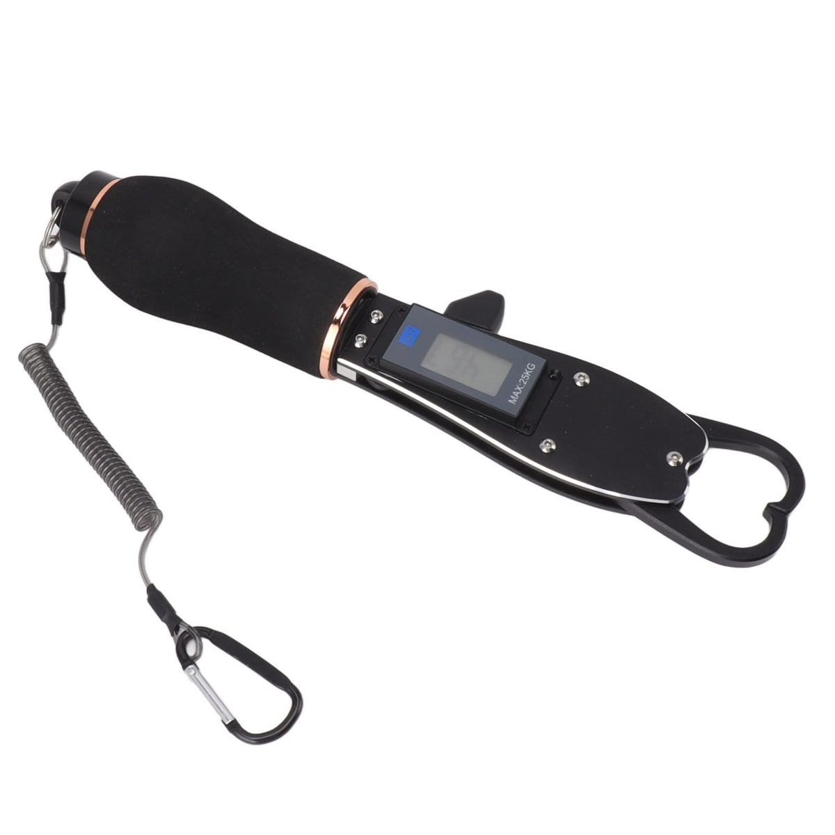 Fish Gripper with Digital Scale Up to 55lb/25kg Loading Capacity for Men Fishing Gear