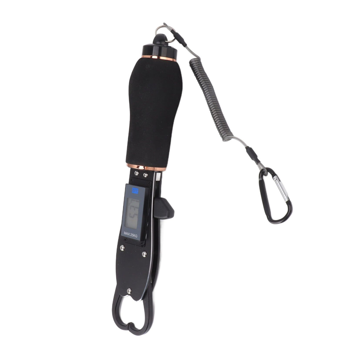Fish Gripper with Digital Scale Up to 55lb/25kg Loading Capacity for Men Fishing Gear