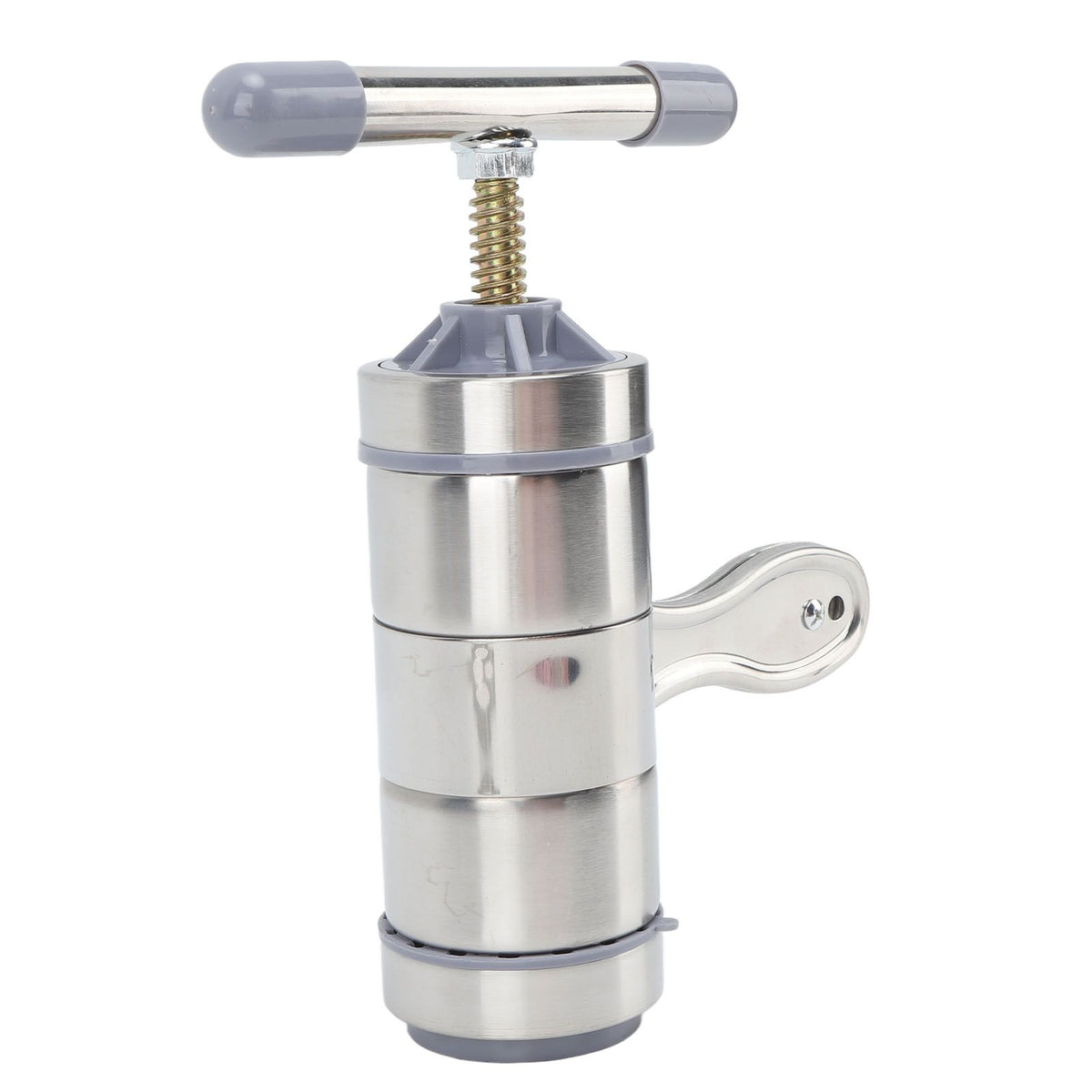 Noodle Maker Machine Stainless Steel Manual Pasta Maker Press Machine for Kitchen Home