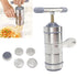 Noodle Maker Machine Stainless Steel Manual Pasta Maker Press Machine for Kitchen Home