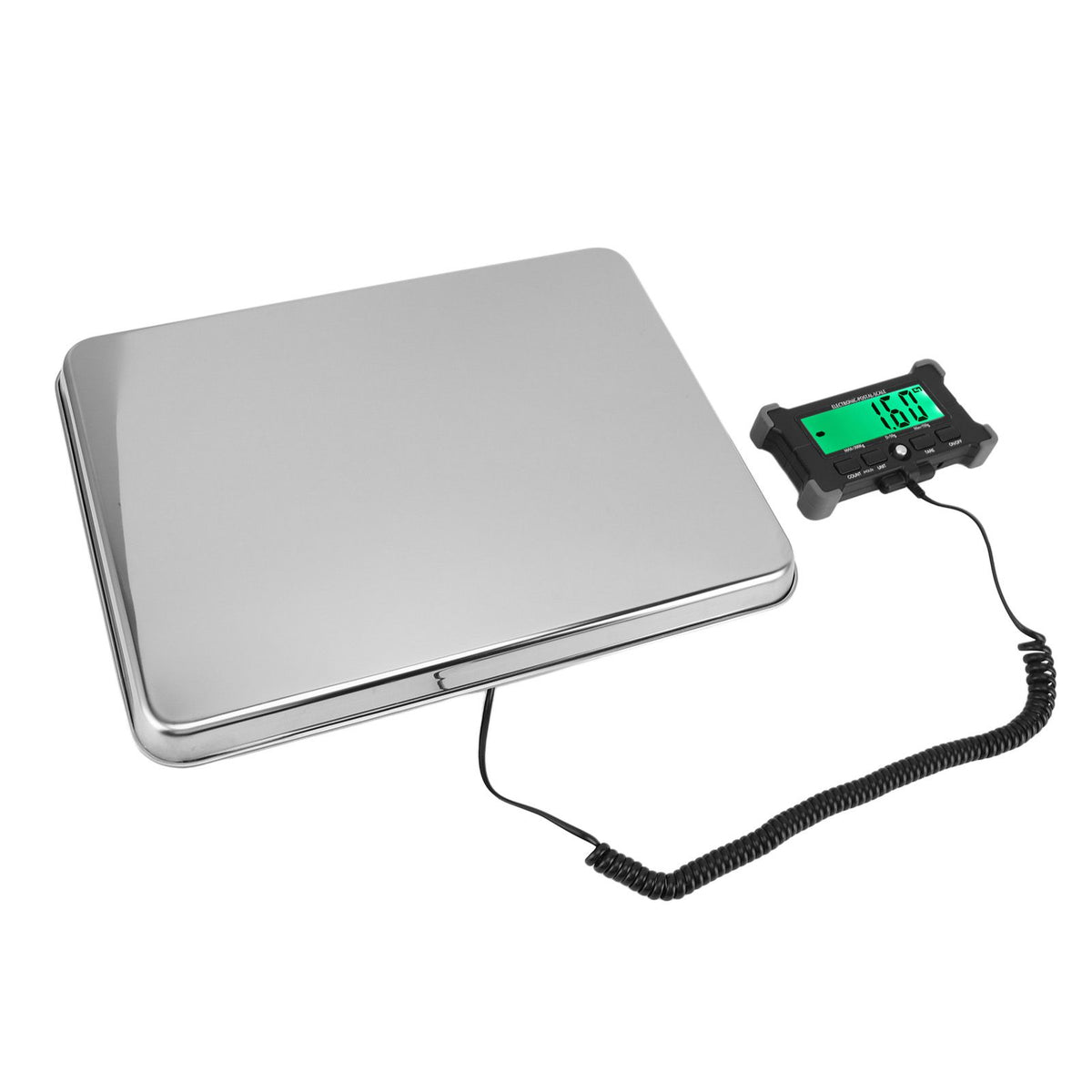 Electronic Postal Scale LCD High Definition Large Screen Postal Scale Portable Digital Postal Scale for Express Delivery 120KG/10G