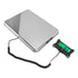Electronic Postal Scale LCD High Definition Large Screen Postal Scale Portable Digital Postal Scale for Express Delivery 120KG/10G