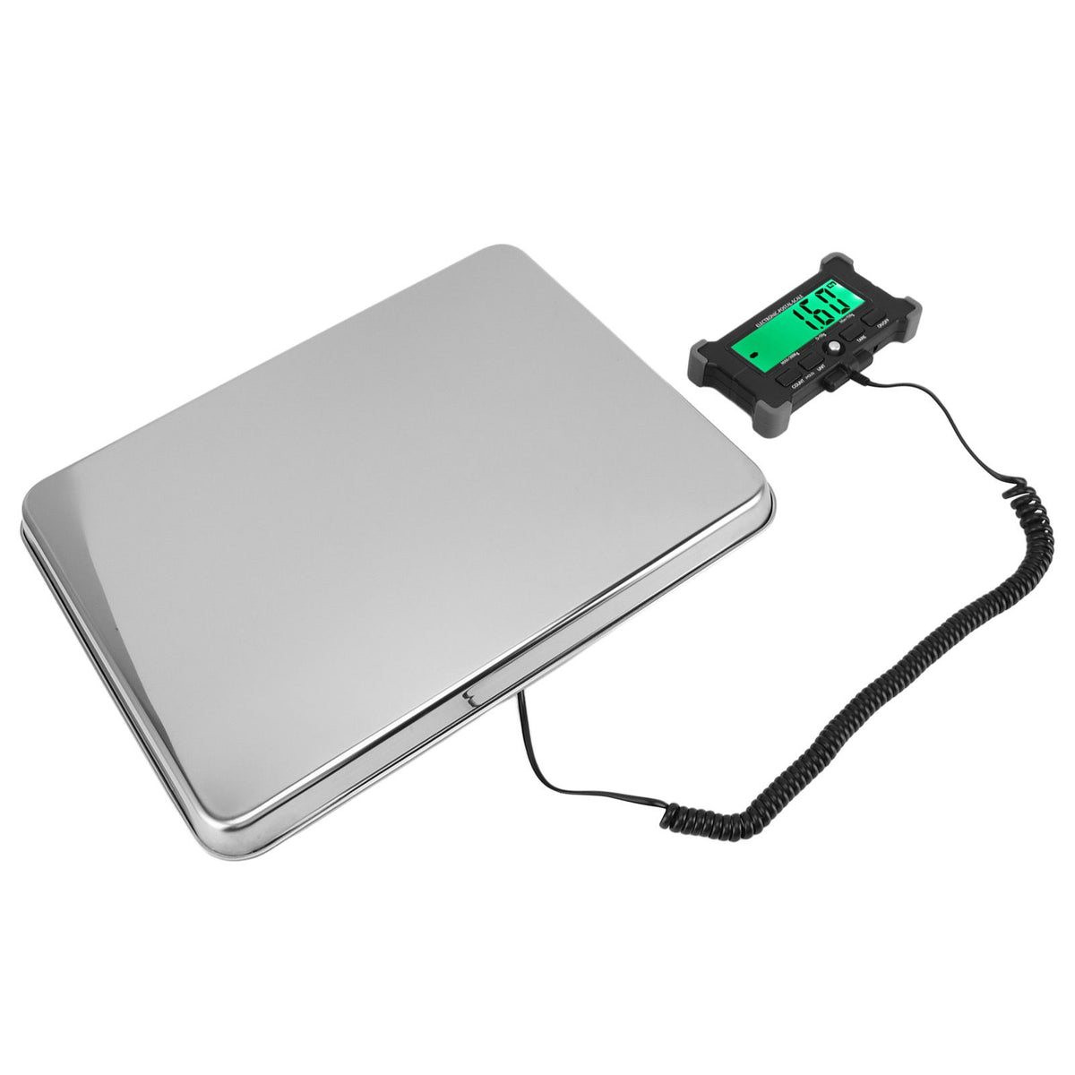 Electronic Postal Scale LCD High Definition Large Screen Postal Scale Portable Digital Postal Scale for Express Delivery 120KG/10G