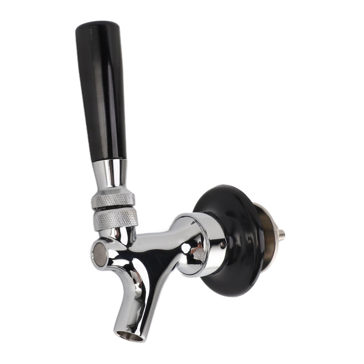 Draft Beer Adjustable Faucet G5/8 Tap Brass Flow Controller Easy To Install Adjustable Beer Tap Faucet for Homebrewing 2 in