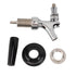 Draft Beer Adjustable Faucet G5/8 Tap Brass Flow Controller Easy To Install Adjustable Beer Tap Faucet for Homebrewing 2 in