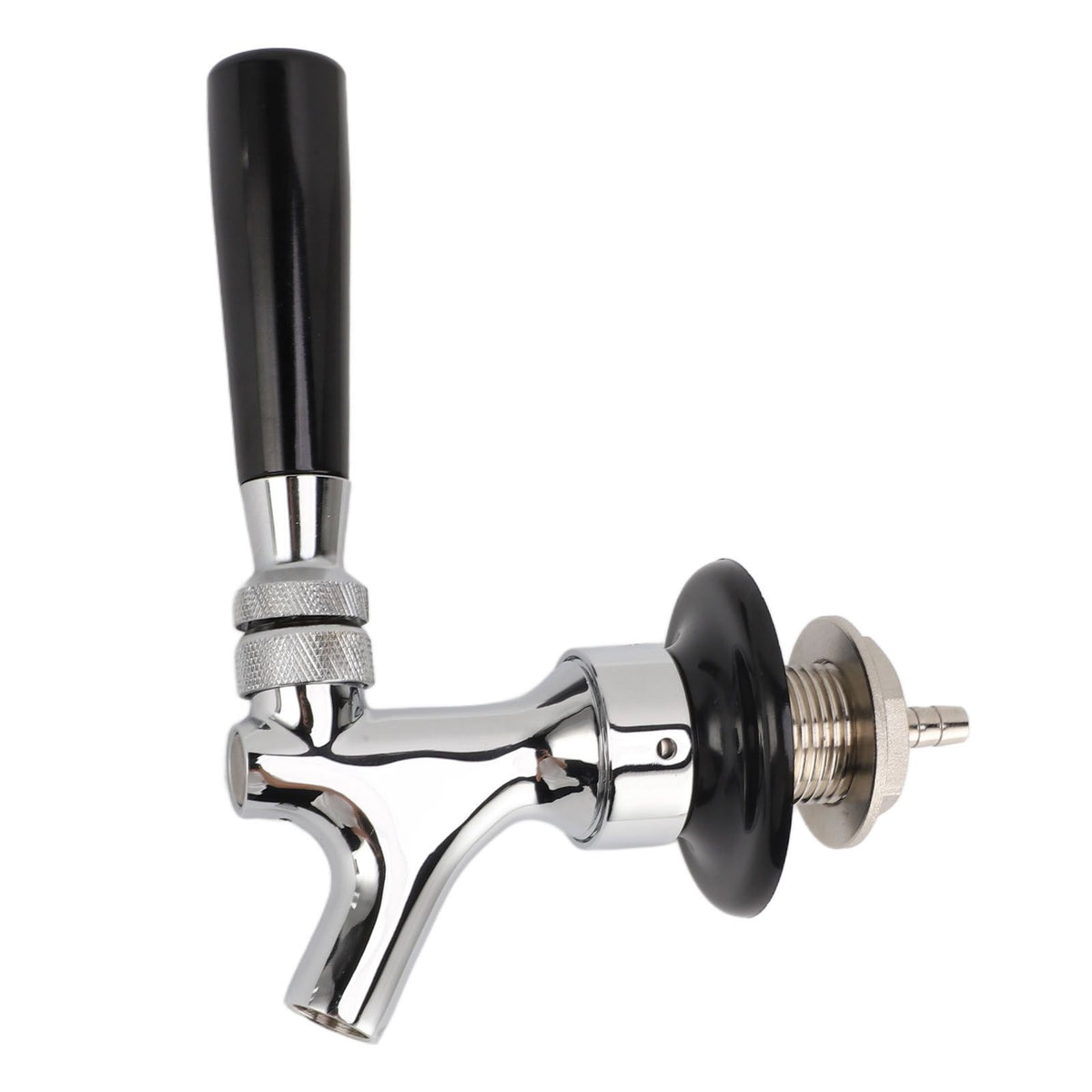 Draft Beer Adjustable Faucet G5/8 Tap Brass Flow Controller Easy To Install Adjustable Beer Tap Faucet for Homebrewing 2 in