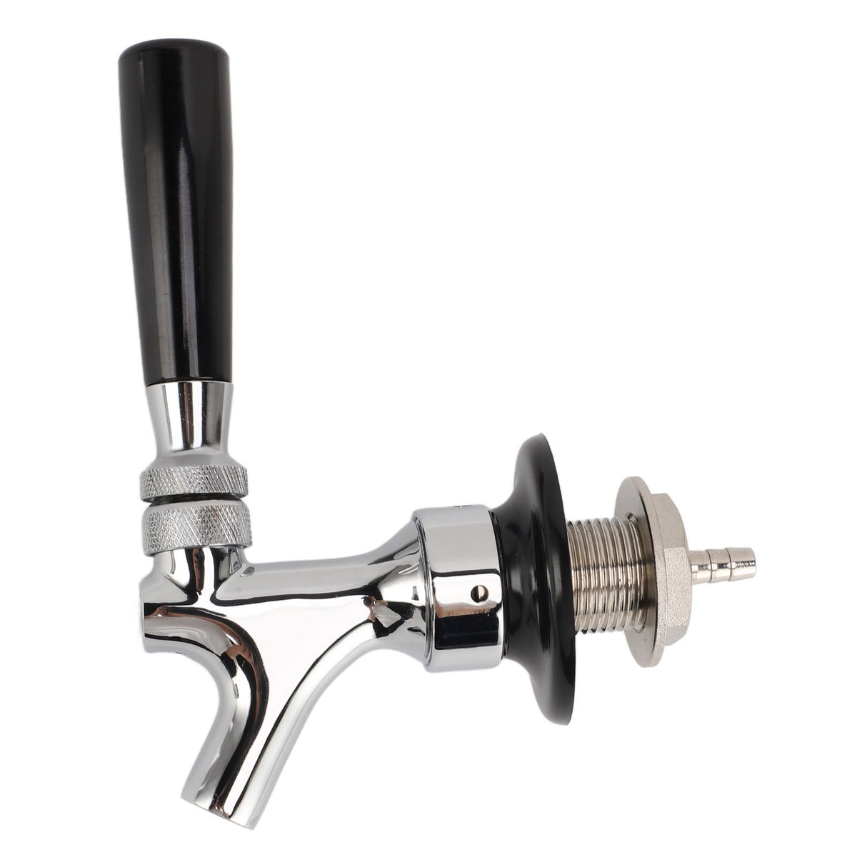 Draft Beer Adjustable Faucet G5/8 Tap Brass Flow Controller Easy To Install Adjustable Beer Tap Faucet for Homebrewing 2 in