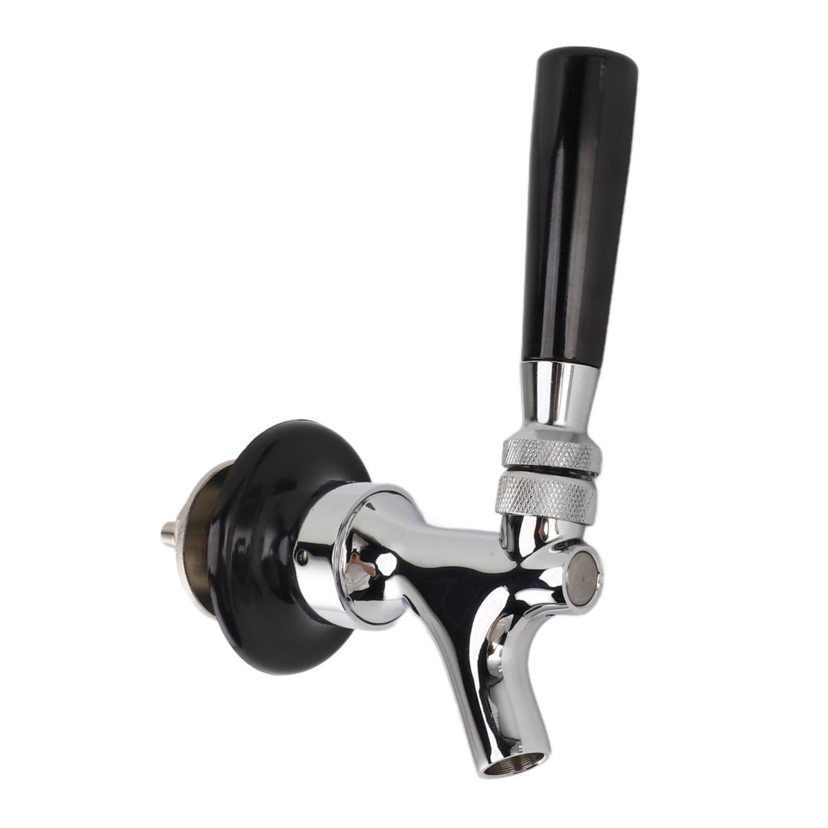 Draft Beer Adjustable Faucet G5/8 Tap Brass Flow Controller Easy To Install Adjustable Beer Tap Faucet for Homebrewing 2 in