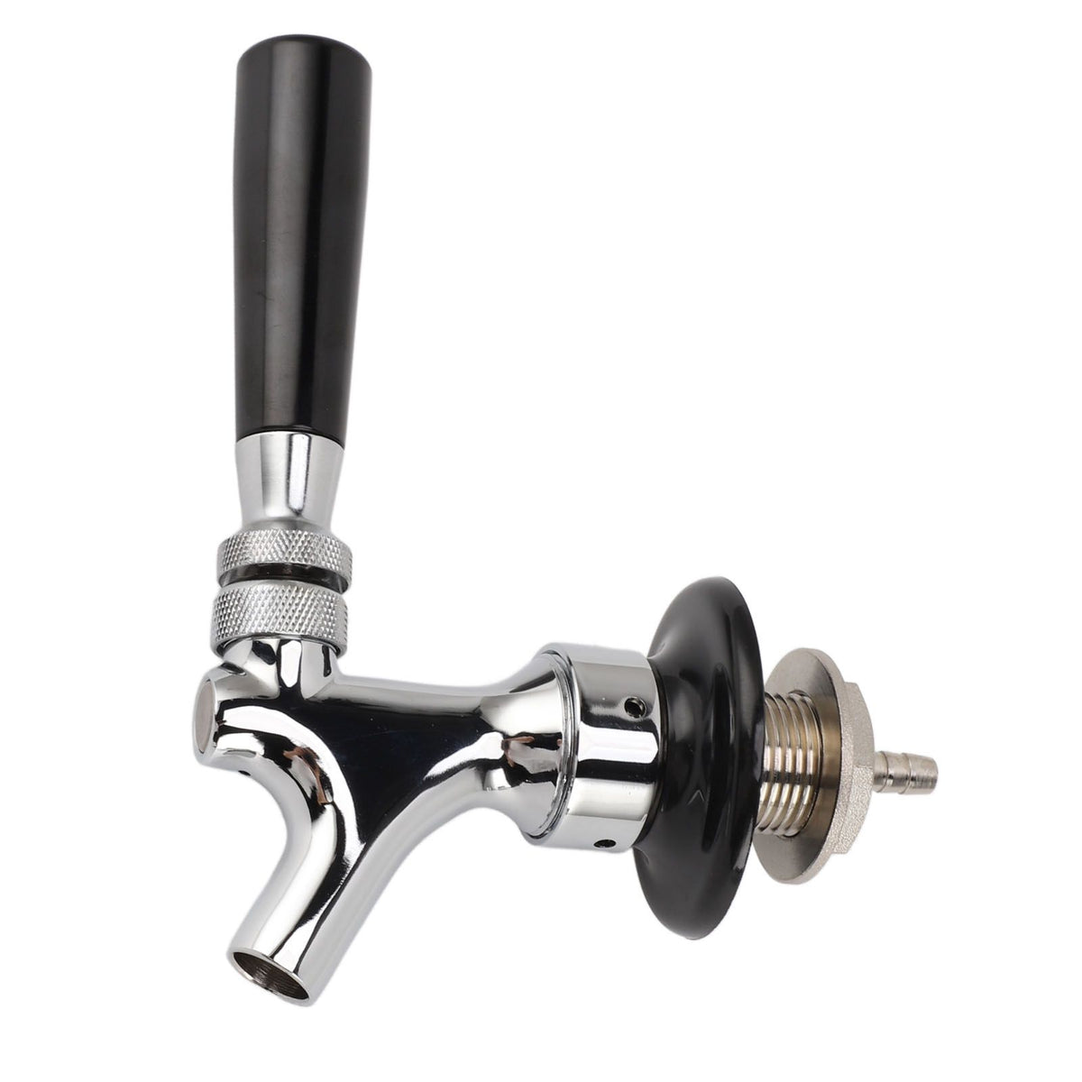 Draft Beer Adjustable Faucet G5/8 Tap Brass Flow Controller Easy To Install Adjustable Beer Tap Faucet for Homebrewing 2 in