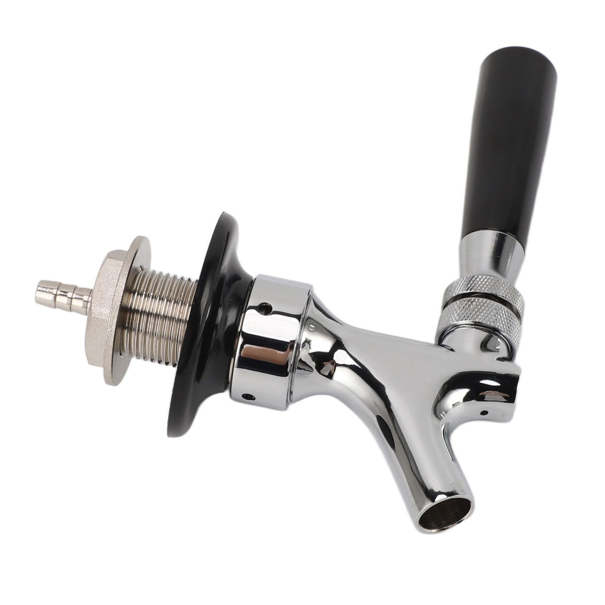 Draft Beer Adjustable Faucet G5/8 Tap Brass Flow Controller Easy To Install Adjustable Beer Tap Faucet for Homebrewing 2 in