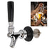 Draft Beer Adjustable Faucet G5/8 Tap Brass Flow Controller Easy To Install Adjustable Beer Tap Faucet for Homebrewing 4 in